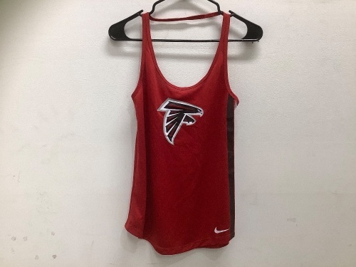 Nike, Atlanta Falcons Tanktop, Small, Red - Lot 566