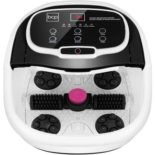 Best Choice Products Portable Heated Shiatsu Foot Bath Massage Spa - Lot 4316