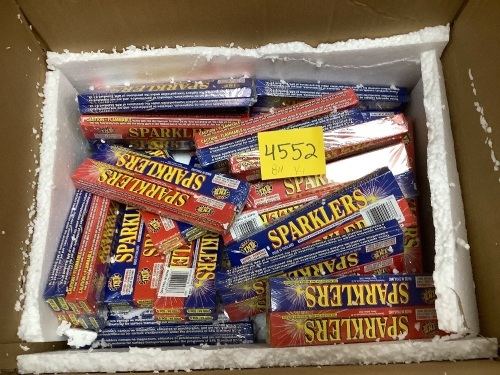 Box of Sparklers - Lot 4552