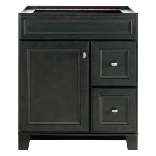 Diamond NOW Goslin 30-in Storm Gray Bathroom Vanity Cabinet - Lot 393