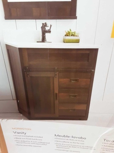 Vanity With Top - Lot 394