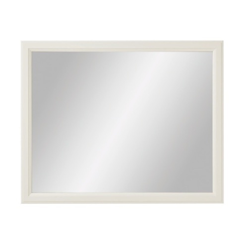 Diamond NOW Calhoun 42-in W x 34-in H White Rectangular Framed Bathroom Vanity Mirror - Lot 396
