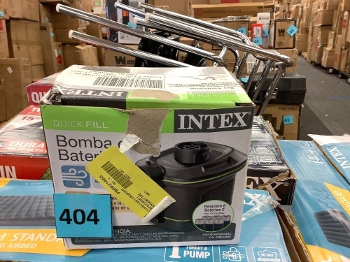 Intex Quick Fill Battery 6c Pump - Lot 404