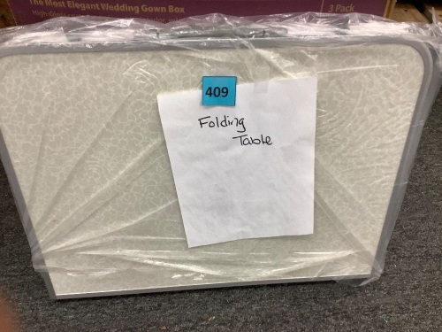Folding Table - Lot 409