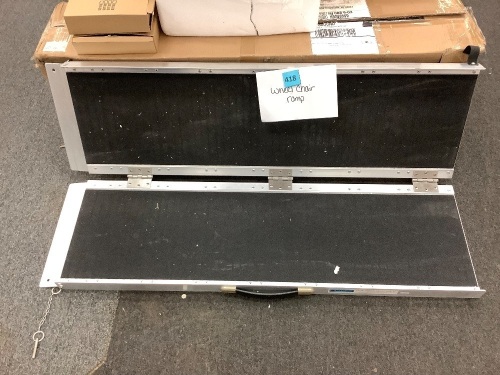 Wheel Chair Ramp - Lot 418