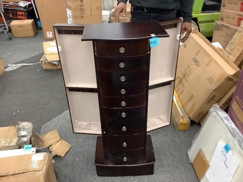 Jewelry Cabinet - Lot 421