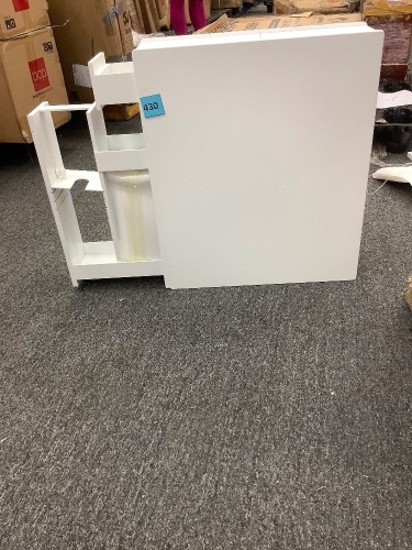 White Cabinet - Lot 430