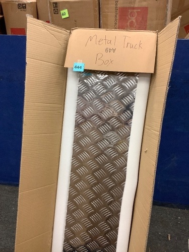Metal Truck Box - Lot 444