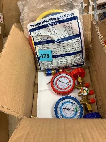 Refrigeration Charging Hoses - Lot 478