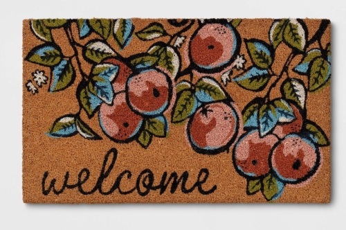 1'6"×2'6" Summer Citrus Welcome Doormat - Threshold, Like New, Retail - $13 - Lot 8