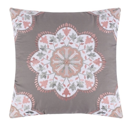 Belhaven Medallion Decorative Pillow PINK - Levtex Home, Like New, Retail - $31.99 - Lot 10