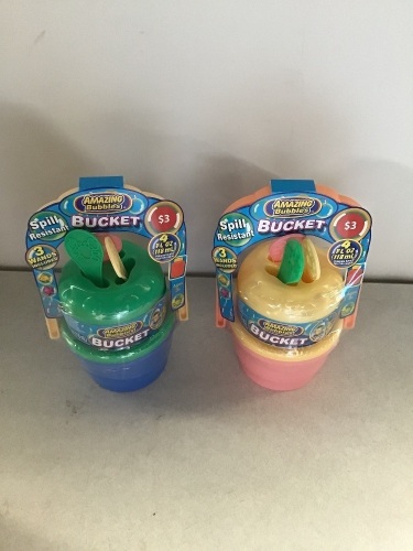 Amazing bubbles Bucket, LOT of 6, New  - Lot 13