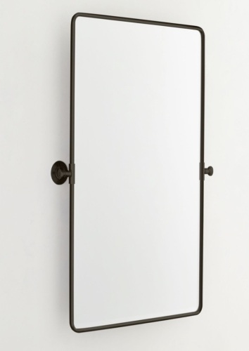 Vintage Rounded Rectangle Pivot Mirror, Like New, Retail - $349 - Lot 15