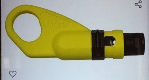 Klein Tools VDV110-061 Radial Cable Stripper, Coaxial Cable Stripper, New, retail - $12.97 - Lot 56