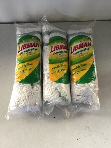 Libman 2031 Tornado Mop Refill, LOT of 3, New , Retail - $7.84 - Lot 73