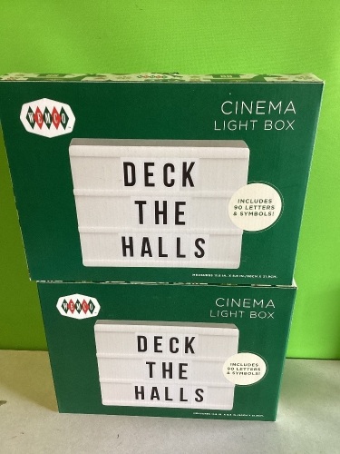 Wemco, Cinema Light Box, LOT of 2, New, Retail - $17.99 - Lot 99
