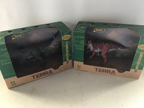 Terra, Dinosaurs Toys, LOT of 2 , New  - Lot 142