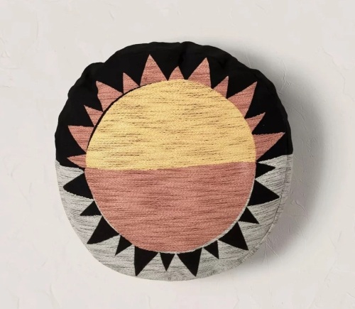 Opalhouse × Jungalow Sun Outdoor Floor Cushion, Like New, Retail - $70 - Lot 156