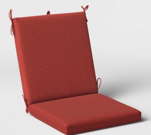Woven Outdoor Chair Cushion DuraSeason Fabric Sienna - Threshold, Like New, Retail - $35 - Lot 231