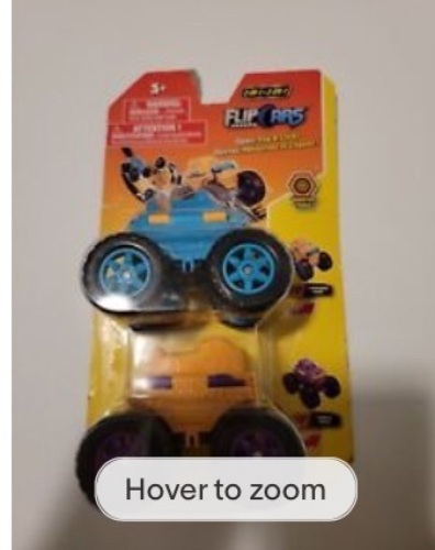 Flip Cars Rhino & Gorilla Monster Trucks LOT of 2, New, Retail - $10 - Lot 309