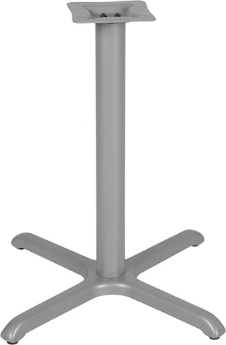 Regency Via X- Style Table Base for 30" Tabletops, 22", Grey, Like New, Retail - $197 - Lot 333