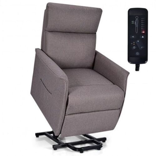 Electric Power Fabric Padded Lift Massage Chair Recliner  - Lot 51