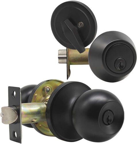 Pack of (6) Keyed Alike Front Door Entry Knob Lock Set - Lot 664