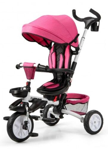 6-in-1 Detachable Baby Stroller with Canopy and Safety Harness - Lot 786