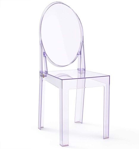 Transparent Ghost Dining Chair, Unstackable - Lot 922