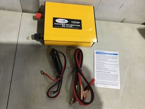 DC to AC Power Inverter with 2x USB 4.2A Port - Lot 996