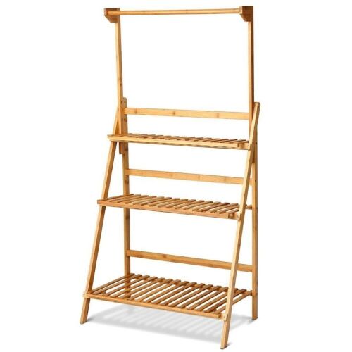 3-Tier Bamboo Plant Shelf - Lot 1118