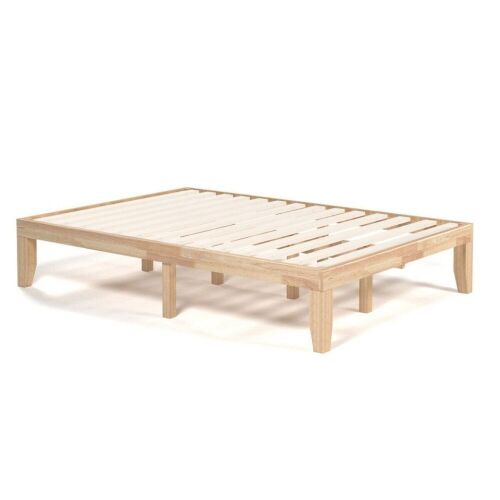 14" Wood Platform Bed Frame - Full Size - Lot 1154