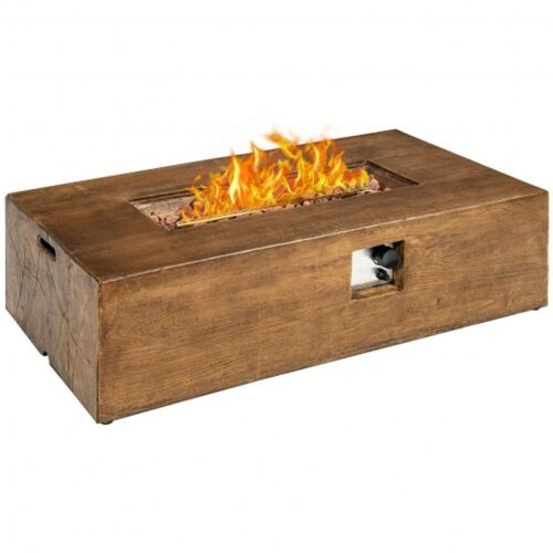 48" Propane Fire Pit Table - Missing Tank Cover and Supply Hose - Lot 154