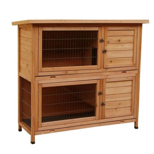 48" Waterproof Indoor/Outdoor Bunny Hutch - Damaged - Lot 46