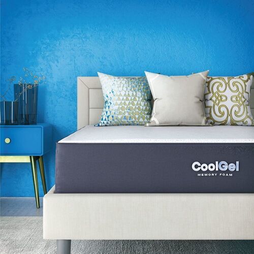 Classic Brands Cool Gel Ventilated Memory Foam 10-Inch Mattress, Twin XL  - Lot 819