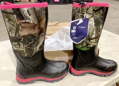 Hisea Women's Rain Boots - Size 7.5 - Lot 214