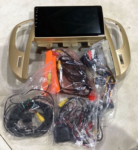 Car Stereo with GPS and Bezel - Unknown Fit - Lot 229