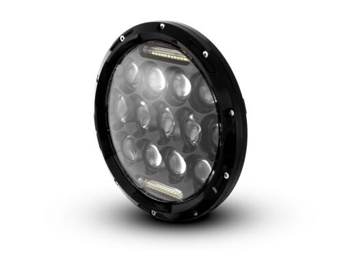 Set of (2) 75W Headlight Inserts with DRL for Harley Begger - Lot 1169