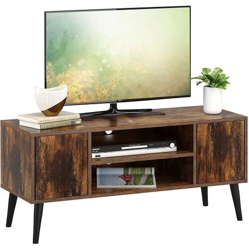 Mid-Century Wood Entertainment Center for 50" Television - Lot 32