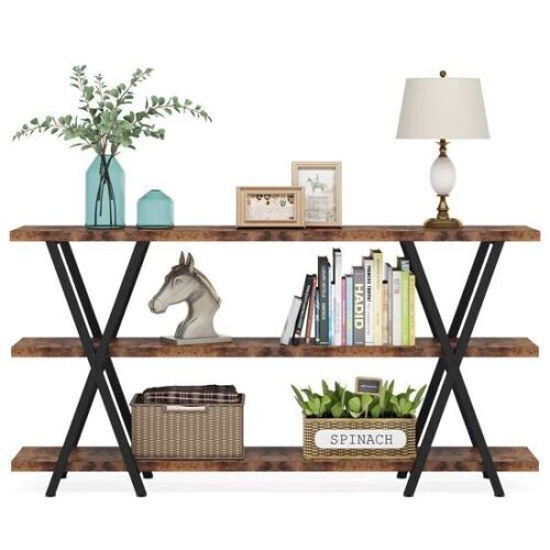 3-Tier Console Table - Missing Hardware - Lot 541