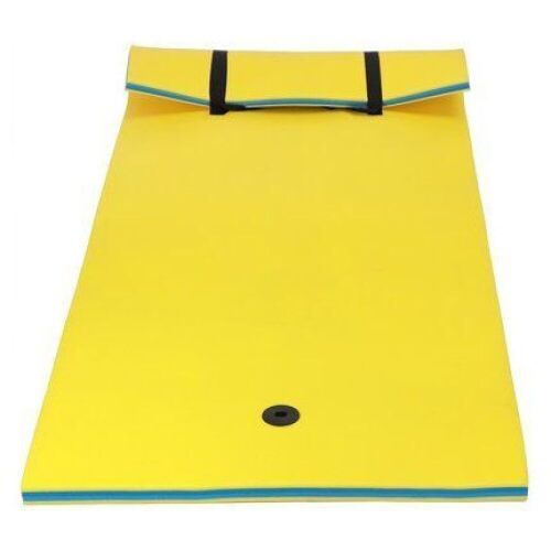 87"x36" Floating Water Pad Mat with Rolling Pillow Design - Lot 280