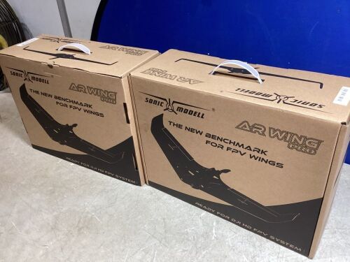Lot of (2) SonicModell AR Wing Pro FPV Wing for DJI - Lot 931
