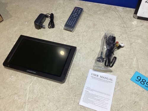 LEADSTAR D10 LED TV 10.2 inch Portable Display Digital Player - Lot 989