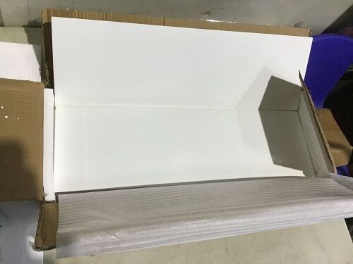 Set of (2) Floating Shelves - White, 29.5"x8.5" - Lot 892