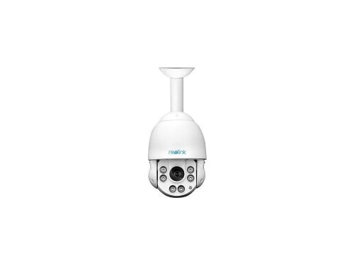 Reolink 5MP HD PTZ PoE IP Outdoor Security Camera, Pan Tilt 4X Optical Zoom Dome Camera IP66 Waterproof IR Night Vision Remote Access Motion Detection, RLC-423 - Lot 904