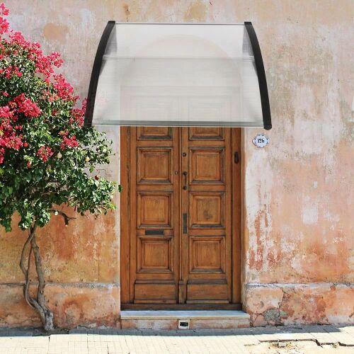 3'4" x 3'4" Plastic Standard Door Awning - Lot 1204