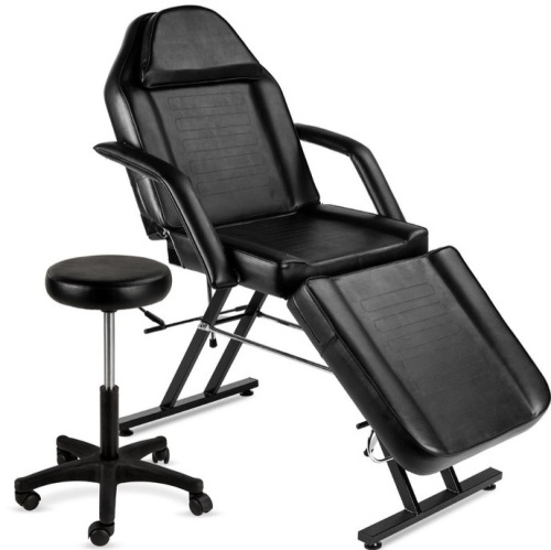 Multipurpose Massage Bed, Spa & Salon Chair w/ Hydraulic Stool - 71in, Appears New - Lot 319