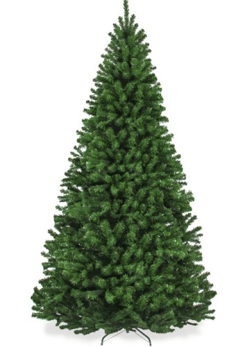 Premium Artificial Spruce Christmas Tree w/ Foldable Metal Base, 7.5ft, Appears New - Lot 355