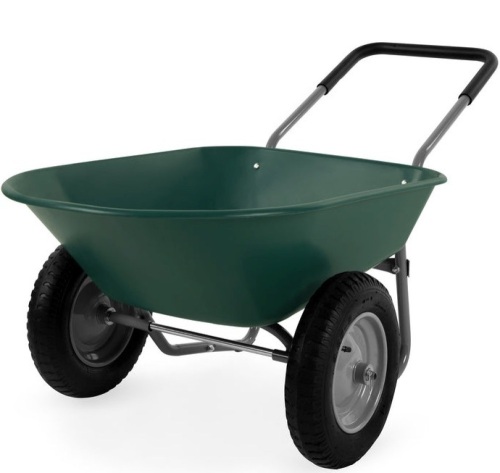 Dual-Wheel Wheelbarrow Garden Cart, Appears New - Lot 338