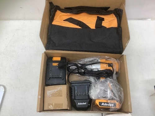 Adedad 20V Cordless Variable Speed Impact Wrench Set - Lot 19